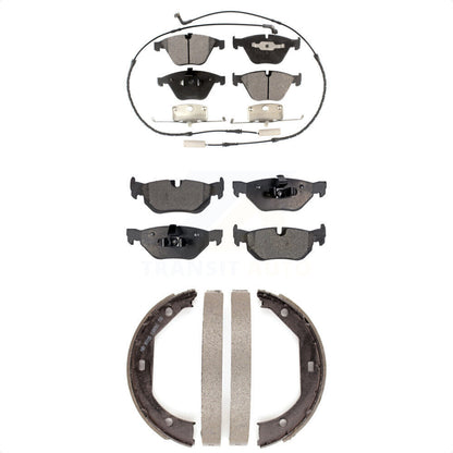 [Avant + Arrière] Kit de plaquette (céramique) de frein pour BMW 328i xDrive X1 328xi KTN-100668 par Transit Auto