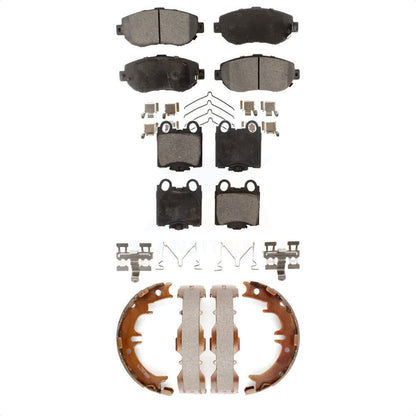 [Avant + Arrière] Kit de plaquette (céramique) de frein pour Lexus GS300 SC430 IS300 GS400 GS430 KTN-100674