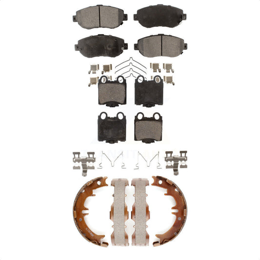 [Avant + Arrière] Kit de plaquette (céramique) de frein pour Lexus GS300 SC430 IS300 GS400 GS430 KTN-100674