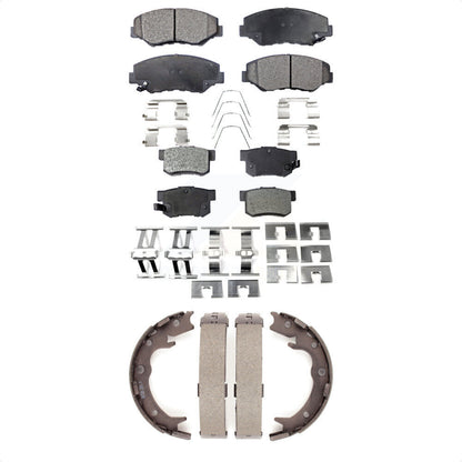 [Avant + Arrière] Kit de plaquette (céramique) de frein pour Honda CR-V Element KTN-100675