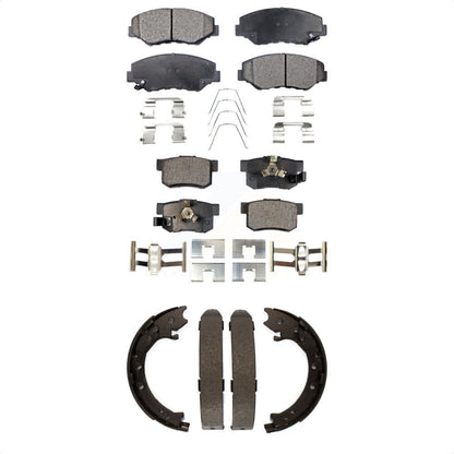 [Avant + Arrière] Kit de plaquette (céramique) de frein pour 2005-2006 Honda CR-V KTN-100689