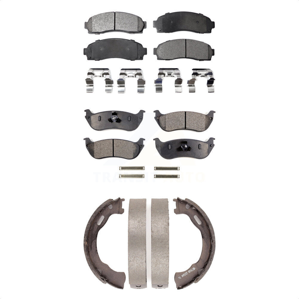 [Avant + Arrière] Kit de plaquette (céramique) de frein pour Ford Explorer Mercury Mountaineer KTN-100693