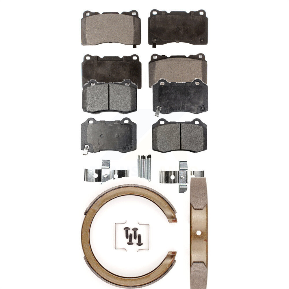 [Avant + Arrière] Kit de plaquette (céramique) de frein pour Cadillac STS KTN-100697