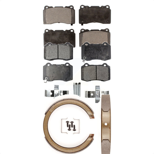 [Avant + Arrière] Kit de plaquette (céramique) de frein pour Cadillac STS KTN-100697