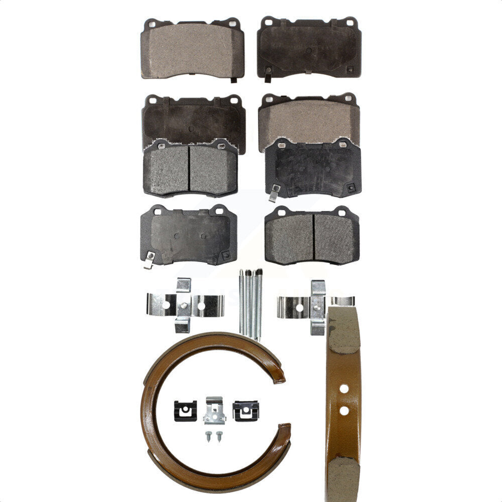 [Avant + Arrière] Kit de plaquette (céramique) de frein pour Cadillac CTS STS KTN-100702