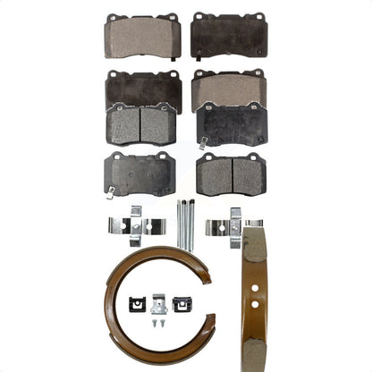 [Avant + Arrière] Kit de plaquette (céramique) de frein pour Cadillac CTS STS KTN-100702