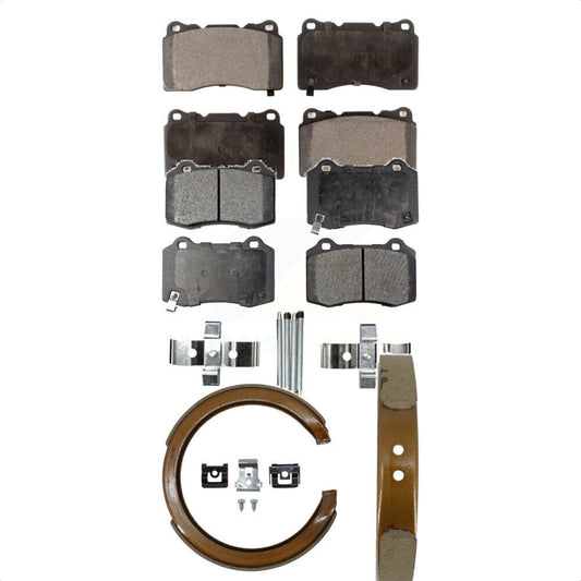 [Avant + Arrière] Kit de plaquette (céramique) de frein pour Cadillac CTS STS KTN-100702