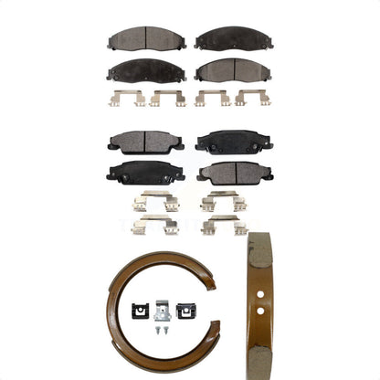 [Avant + Arrière] Kit de plaquette (céramique) de frein pour Cadillac CTS KTN-100707