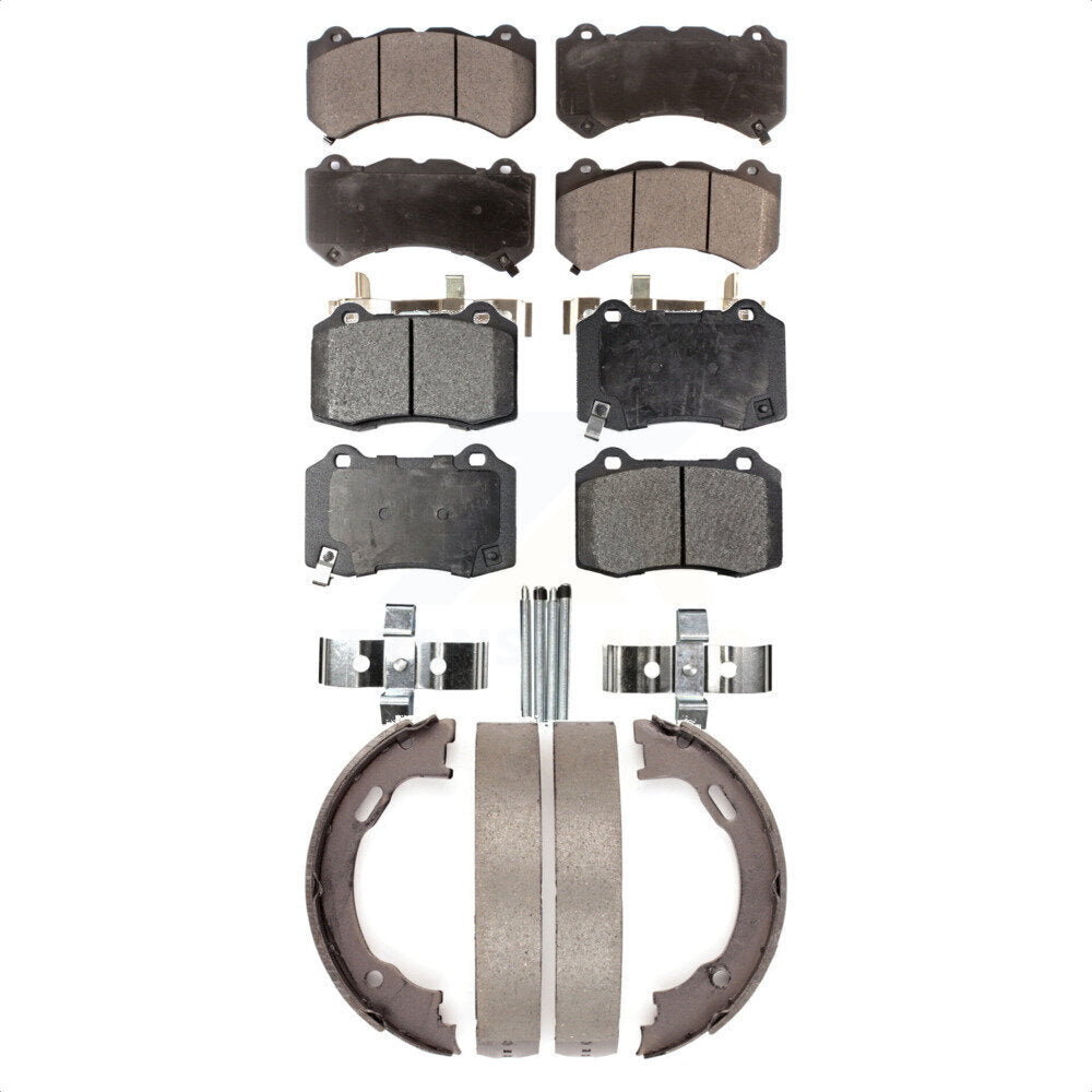 [Avant + Arrière] Kit de plaquette (céramique) de frein pour Dodge Charger Challenger KTN-100708