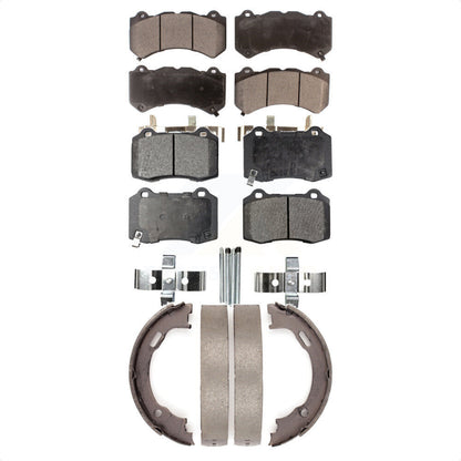 [Avant + Arrière] Kit de plaquette (céramique) de frein pour Dodge Charger Challenger KTN-100708