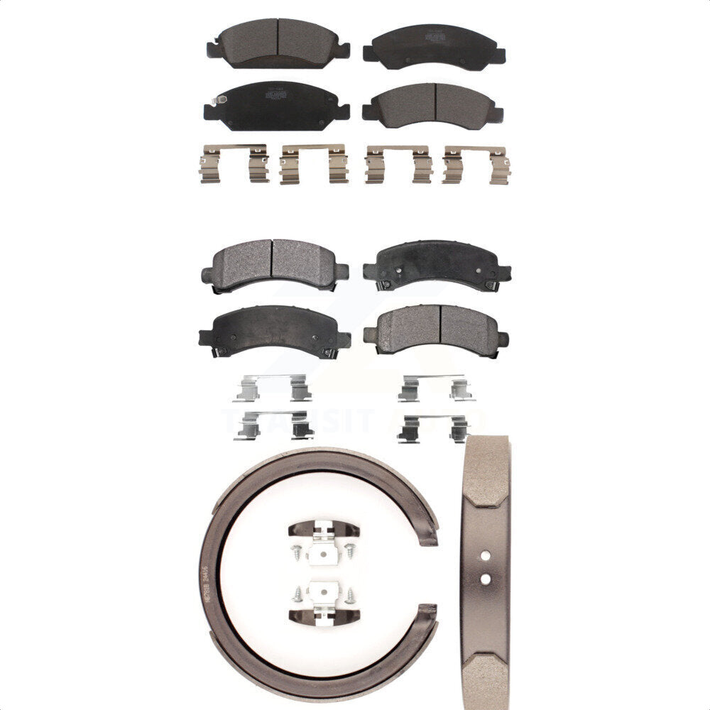 [Avant + Arrière] Kit de plaquette (céramique) de frein pour Chevrolet Express 1500 GMC Savana KTN-100715