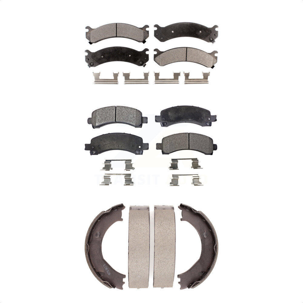 [Avant + Arrière] Kit de plaquette (céramique) de frein pour Chevrolet Express 3500 2500 GMC Savana KTN-100719