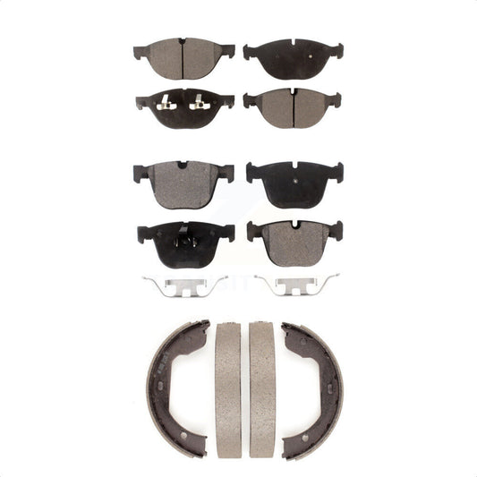 [Avant + Arrière] Kit de plaquette (céramique) de frein pour BMW X5 X6 xDrive50i KTN-100726