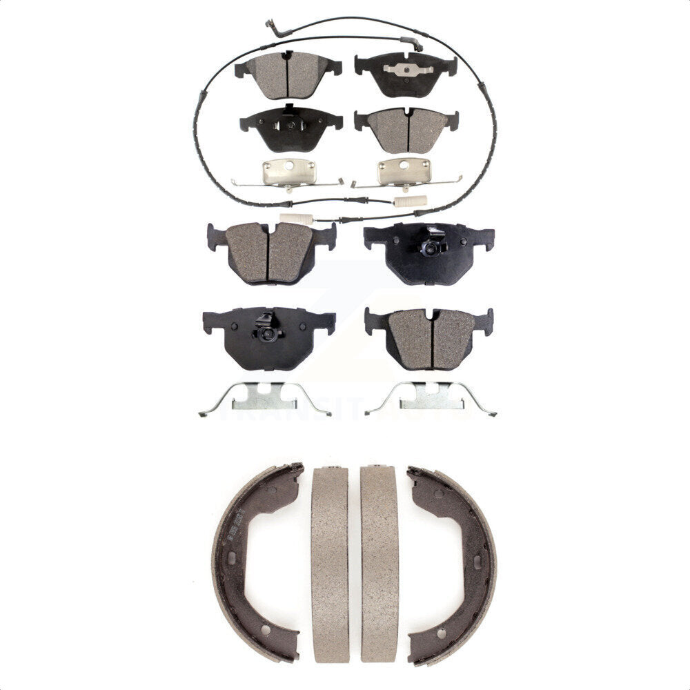 [Avant + Arrière] Kit de plaquette (céramique) de frein pour BMW 530i 528i 525i 530xi 535xi xDrive 535i 528xi 525xi KTN-100728