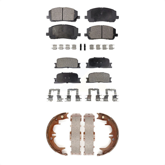 [Avant + Arrière] Kit de plaquette (céramique) de frein pour 2001-2003 Toyota Highlander KTN-100742