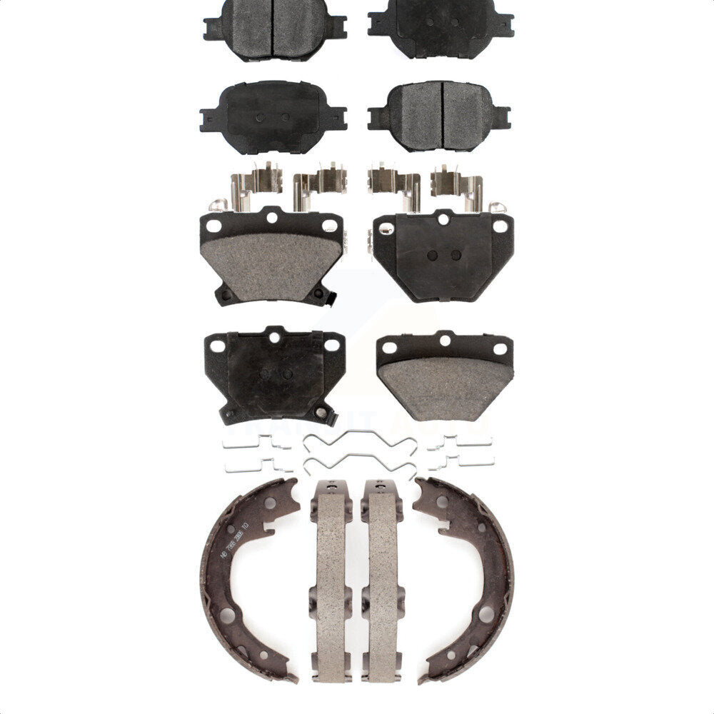 [Avant + Arrière] Kit de plaquette (céramique) de frein pour Toyota Celica KTN-100744