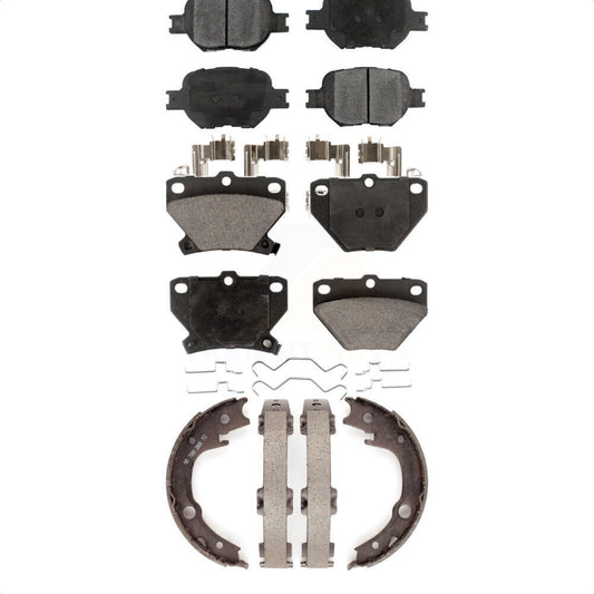 [Avant + Arrière] Kit de plaquette (céramique) de frein pour Toyota Celica KTN-100744