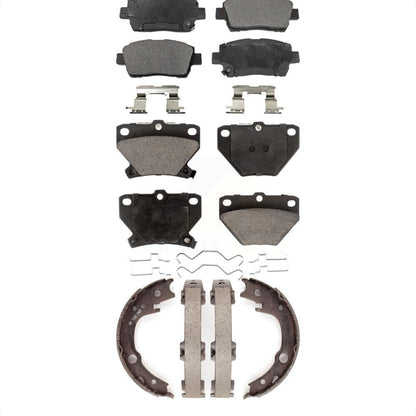 [Avant + Arrière] Kit de plaquette (céramique) de frein pour 2000 Toyota Celica GT KTN-100745