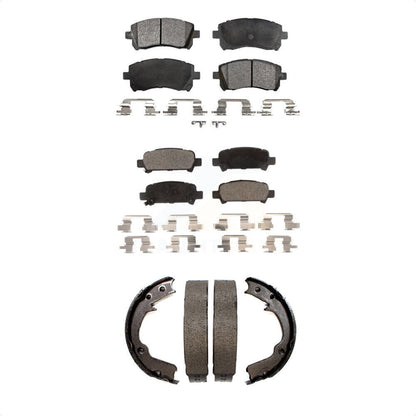 [Avant + Arrière] Kit de plaquette (céramique) de frein pour Subaru Forester Impreza Legacy KTN-100750