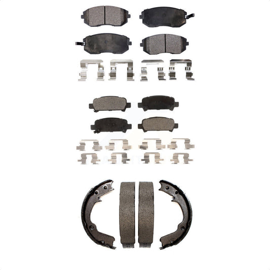 [Avant + Arrière] Kit de plaquette (céramique) de frein pour Subaru Impreza Forester KTN-100752