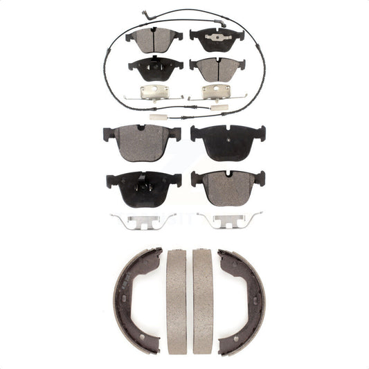 [Avant + Arrière] Kit de plaquette (céramique) de frein pour BMW 750Li 650i 535i 745Li 550i 750i 745i 645Ci 545i 760Li 760i KTN-100762