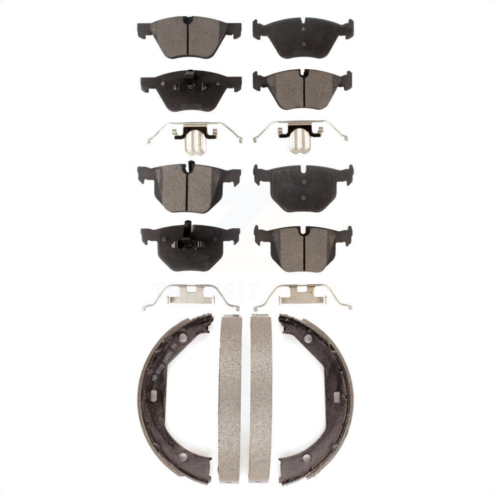 [Avant + Arrière] Kit de plaquette (céramique) de frein pour BMW 330i 330xi 335xi KTN-100765