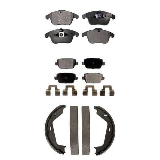 [Avant + Arrière] Kit de plaquette (céramique) de frein pour 2007-2009 Volvo S80 FWD KTN-100770