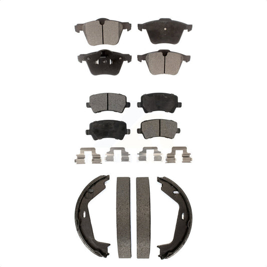 [Avant + Arrière] Kit de plaquette (céramique) de frein pour 2007-2009 Volvo S80 AWD KTN-100771