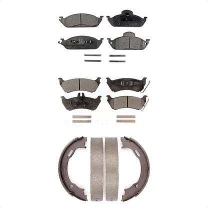 [Avant + Arrière] Kit de plaquette (céramique) de frein pour Mercedes-Benz ML320 ML350 ML430 KTN-100778