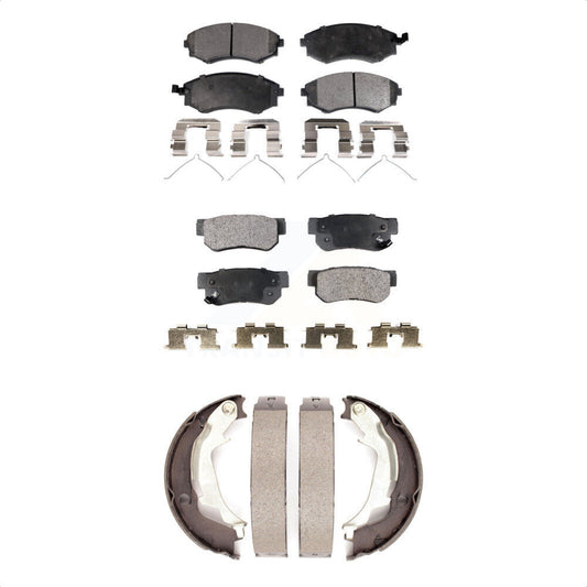 [Avant + Arrière] Kit de plaquette (céramique) de frein pour Hyundai Sonata Kia Optima KTN-100784