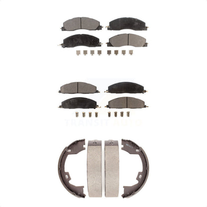 [Avant + Arrière] Kit de plaquette (céramique) de frein pour Ram 2500 3500 1500 Dodge KTN-100785