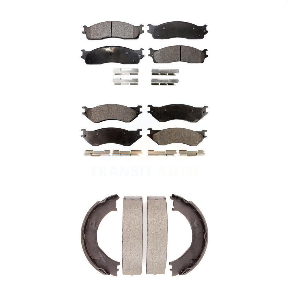 [Avant + Arrière] Kit de plaquette (céramique) de frein pour 2003-2005 Dodge Ram 2500 3500 KTN-100791