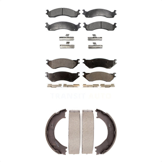 [Avant + Arrière] Kit de plaquette (céramique) de frein pour 2001-2002 Dodge Ram 2500 3500 KTN-100795