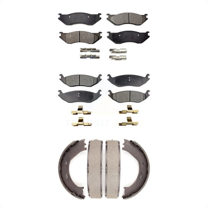 [Avant + Arrière] Kit de plaquette (céramique) de frein pour Dodge Durango Ram 1500 KTN-100796