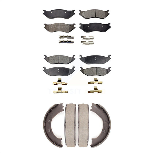 [Avant + Arrière] Kit de plaquette (céramique) de frein pour Dodge Durango Ram 1500 KTN-100796