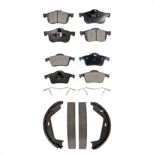 [Avant + Arrière] Kit de plaquette (céramique) de frein pour Volvo S80 XC70 KTN-100798