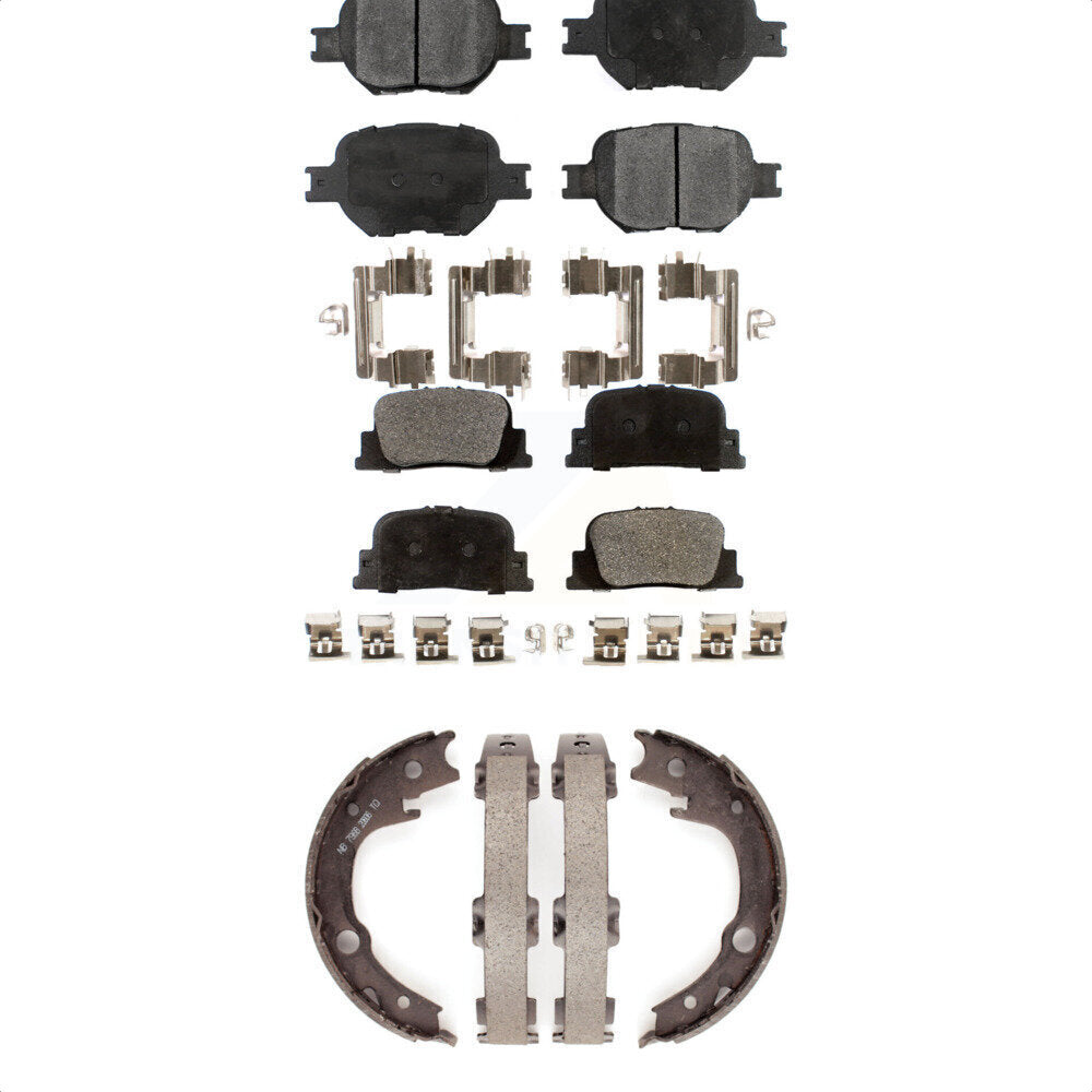 [Avant + Arrière] Kit de plaquette (céramique) de frein pour 2005-2010 Scion tC KTN-100811
