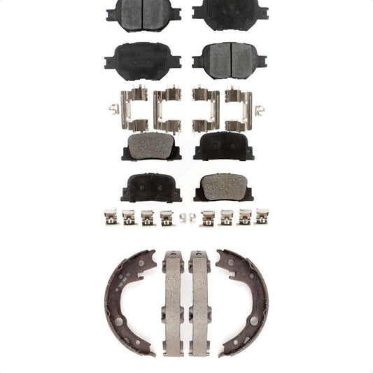 [Avant + Arrière] Kit de plaquette (céramique) de frein pour 2005-2010 Scion tC KTN-100811