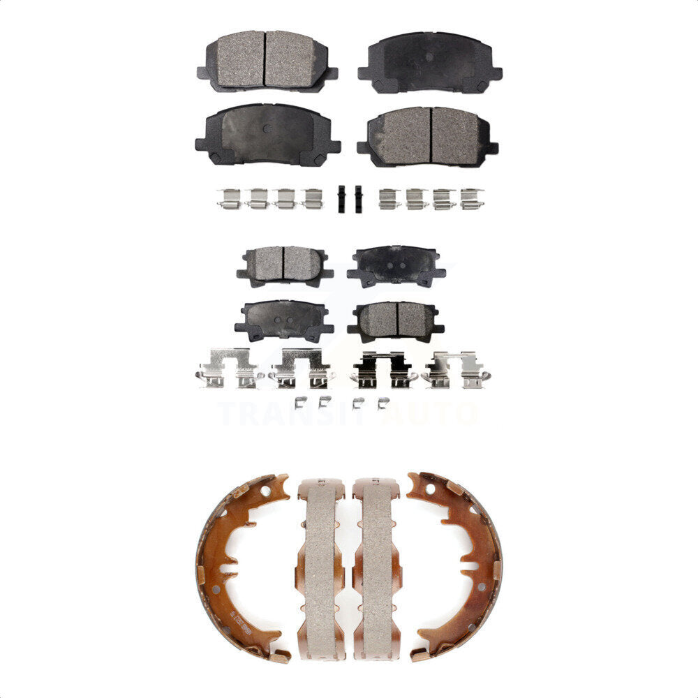 [Avant + Arrière] Kit de plaquette (céramique) de frein pour Toyota Highlander KTN-100825