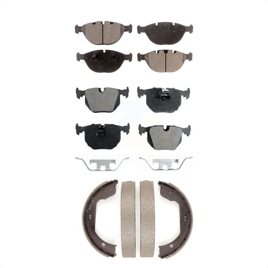 [Avant + Arrière] Kit de plaquette (céramique) de frein pour BMW X5 KTN-100833 par Transit Auto