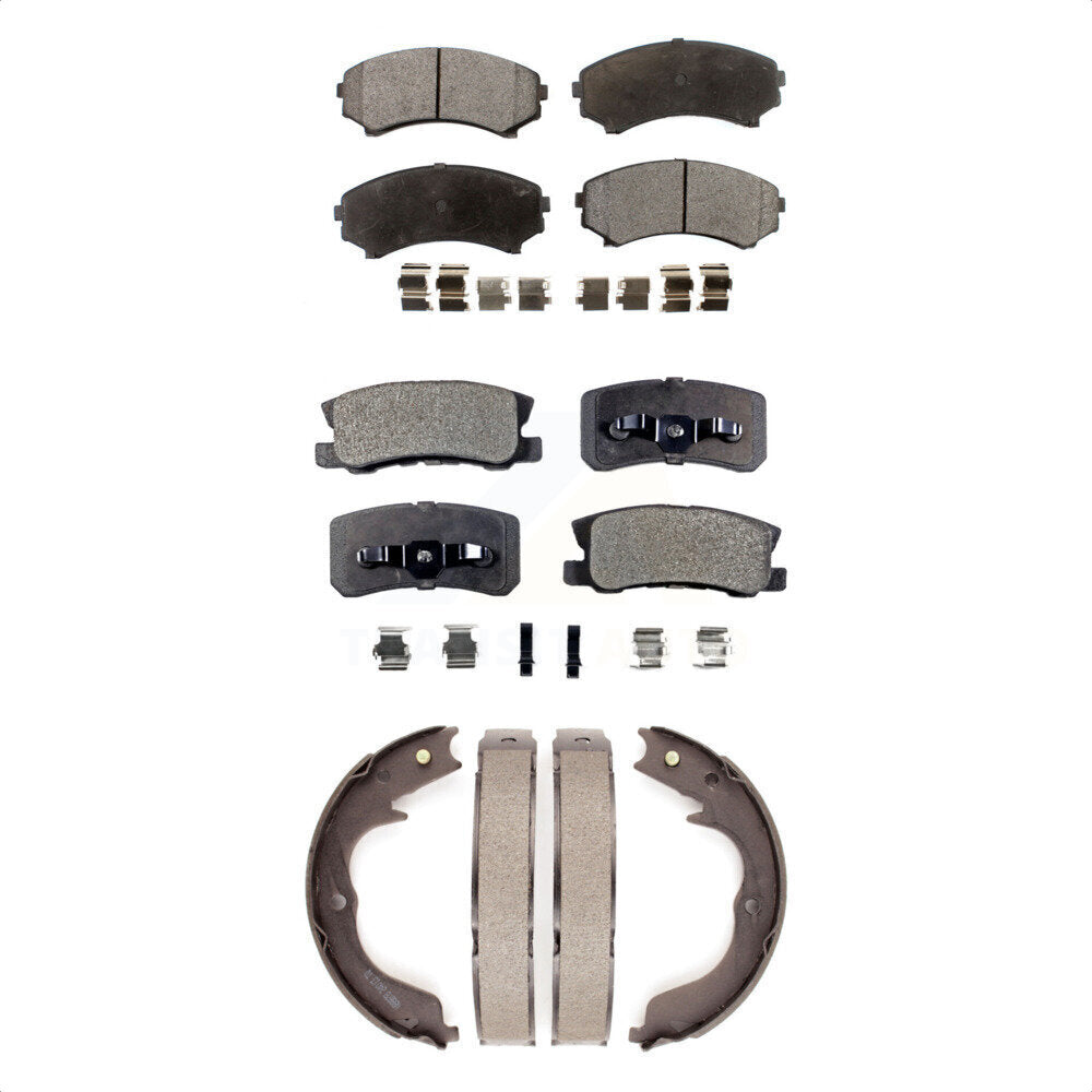[Avant + Arrière] Kit de plaquette (céramique) de frein pour Mitsubishi Endeavor KTN-100835