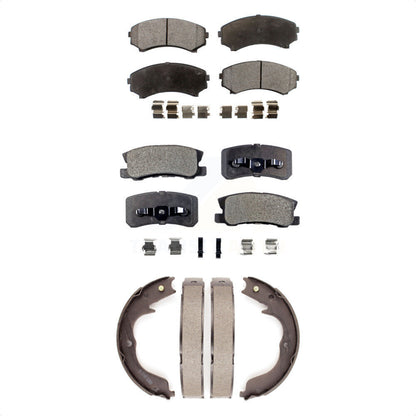 [Avant + Arrière] Kit de plaquette (céramique) de frein pour Mitsubishi Endeavor KTN-100835