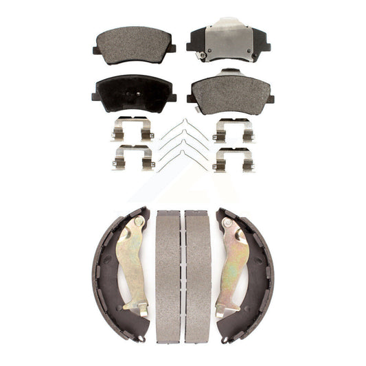 [Avant + Arrière] Kit de plaquette (céramique) de frein pour Hyundai Elantra KTN-100836