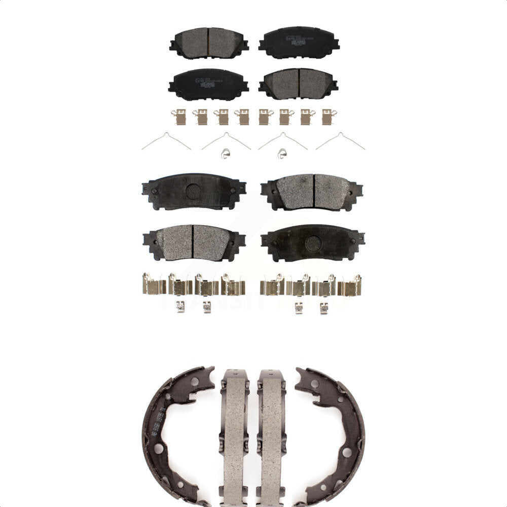 [Avant + Arrière] Kit de plaquette (céramique) de frein pour Toyota Camry KTN-100842