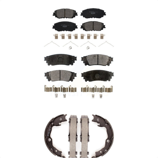 [Avant + Arrière] Kit de plaquette (céramique) de frein pour Toyota Camry KTN-100842