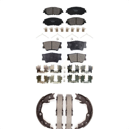 [Avant + Arrière] Kit de plaquette (céramique) de frein pour Toyota Camry KTN-100843 par Transit Auto