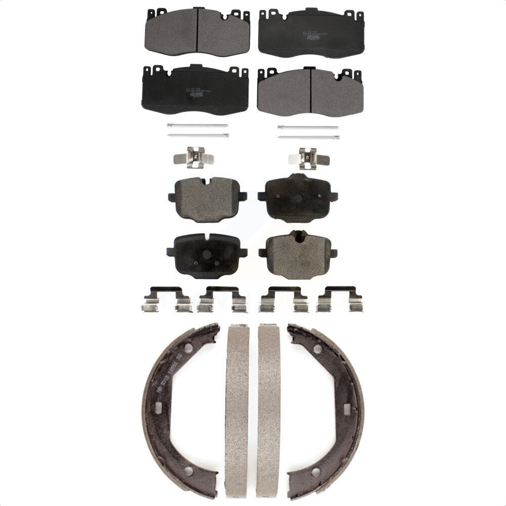 [Avant + Arrière] Kit de plaquette (céramique) de frein pour 2013 BMW M5 avec Composite Brakes KTN-100866