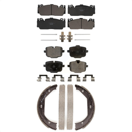 [Avant + Arrière] Kit de plaquette (céramique) de frein pour 2013 BMW M5 sans Composite Brakes KTN-100883