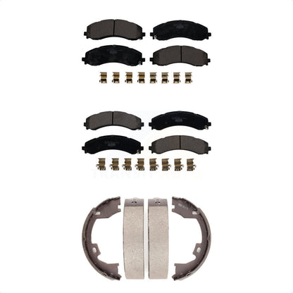 [Avant et Arrière] Plaquette de frein pour 19-21 Ram 3500 With Dual Wheels KTN-100893