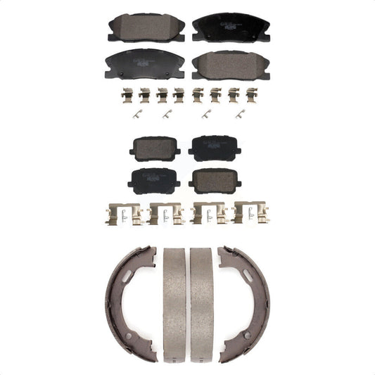 [Avant et Arrière] Plaquette de frein pour 2014-2021 Dodge Charger RWD KTN-100899